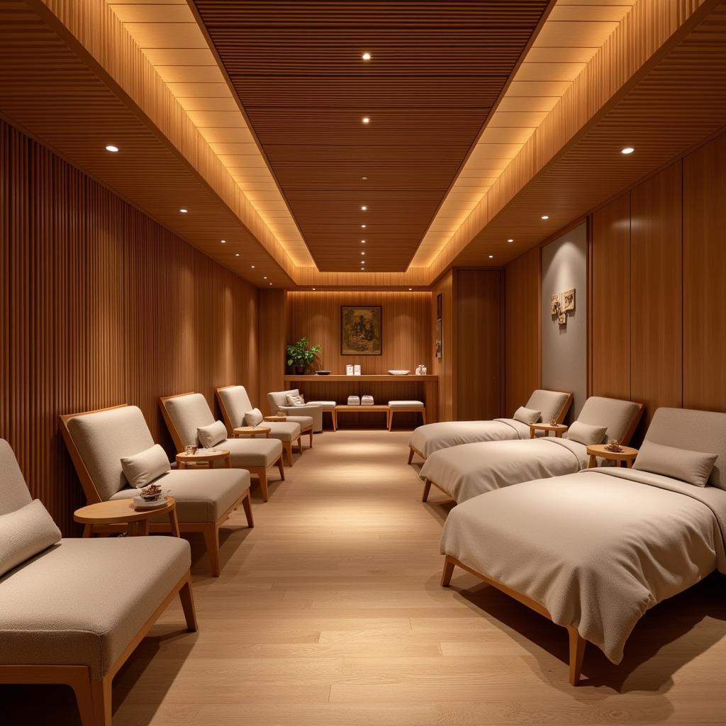 Relaxing Korean spa atmosphere in Lucknow