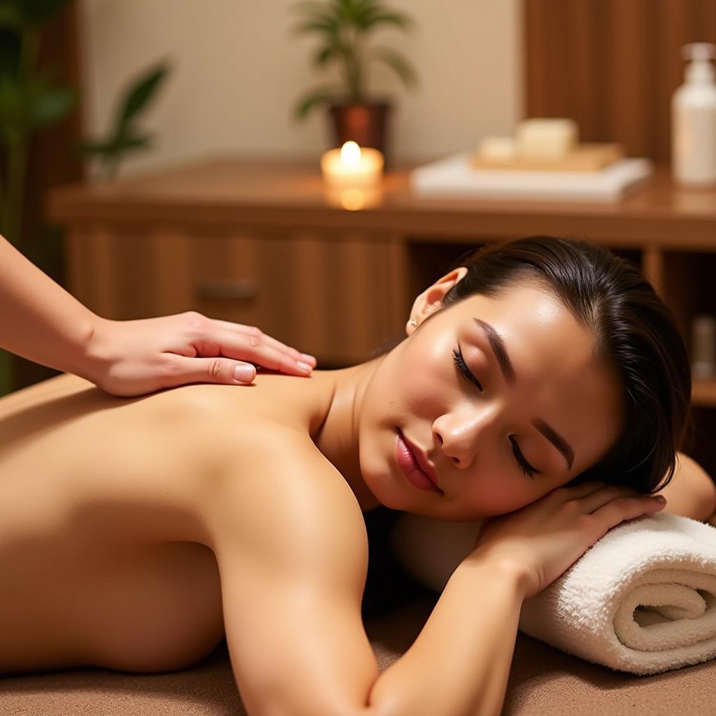 Relaxing Massage Therapy at Bangalore Spa