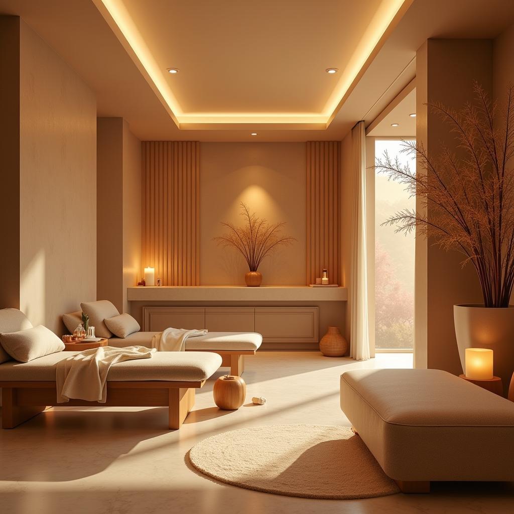 Relaxing Spa Environment