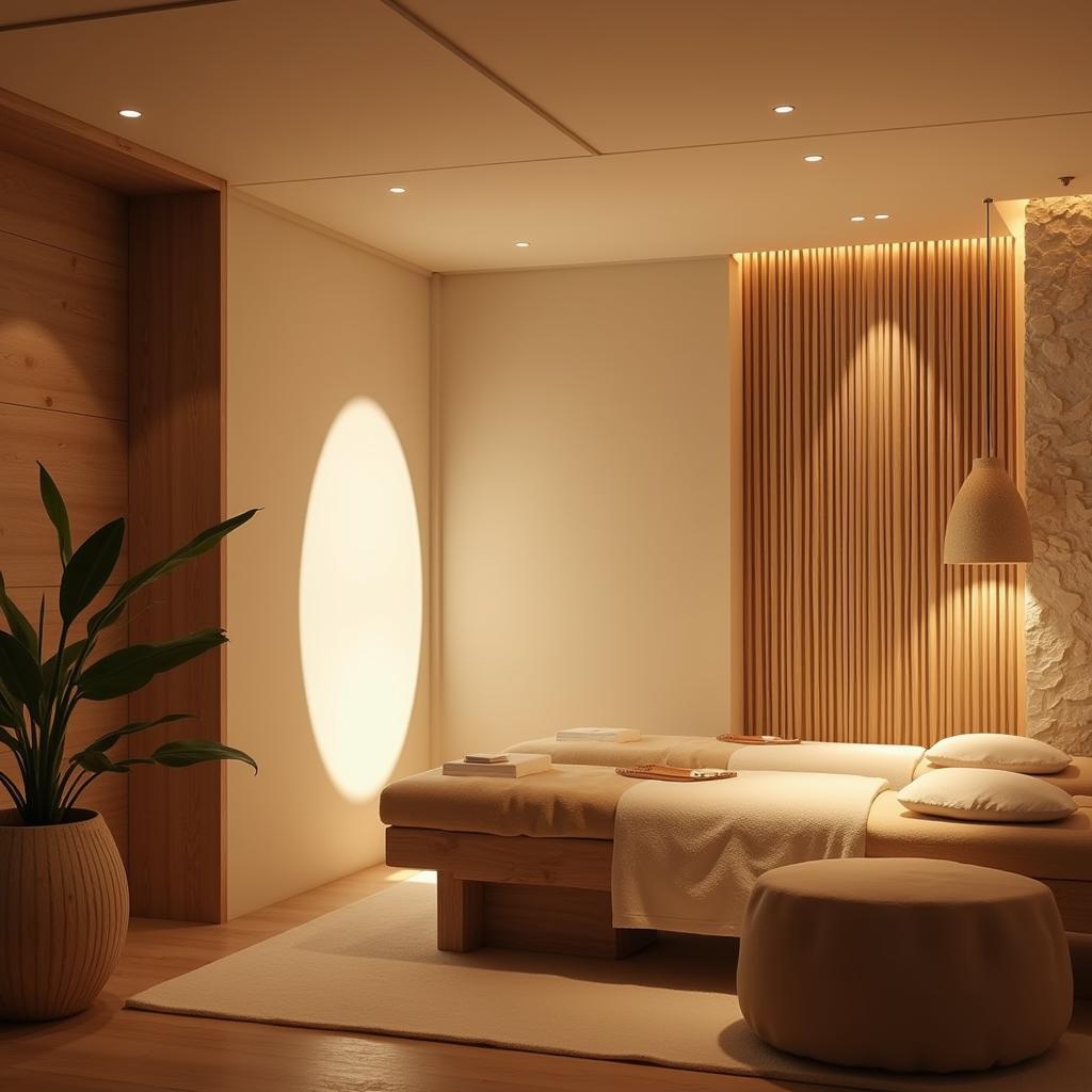 Relaxing Spa Environment