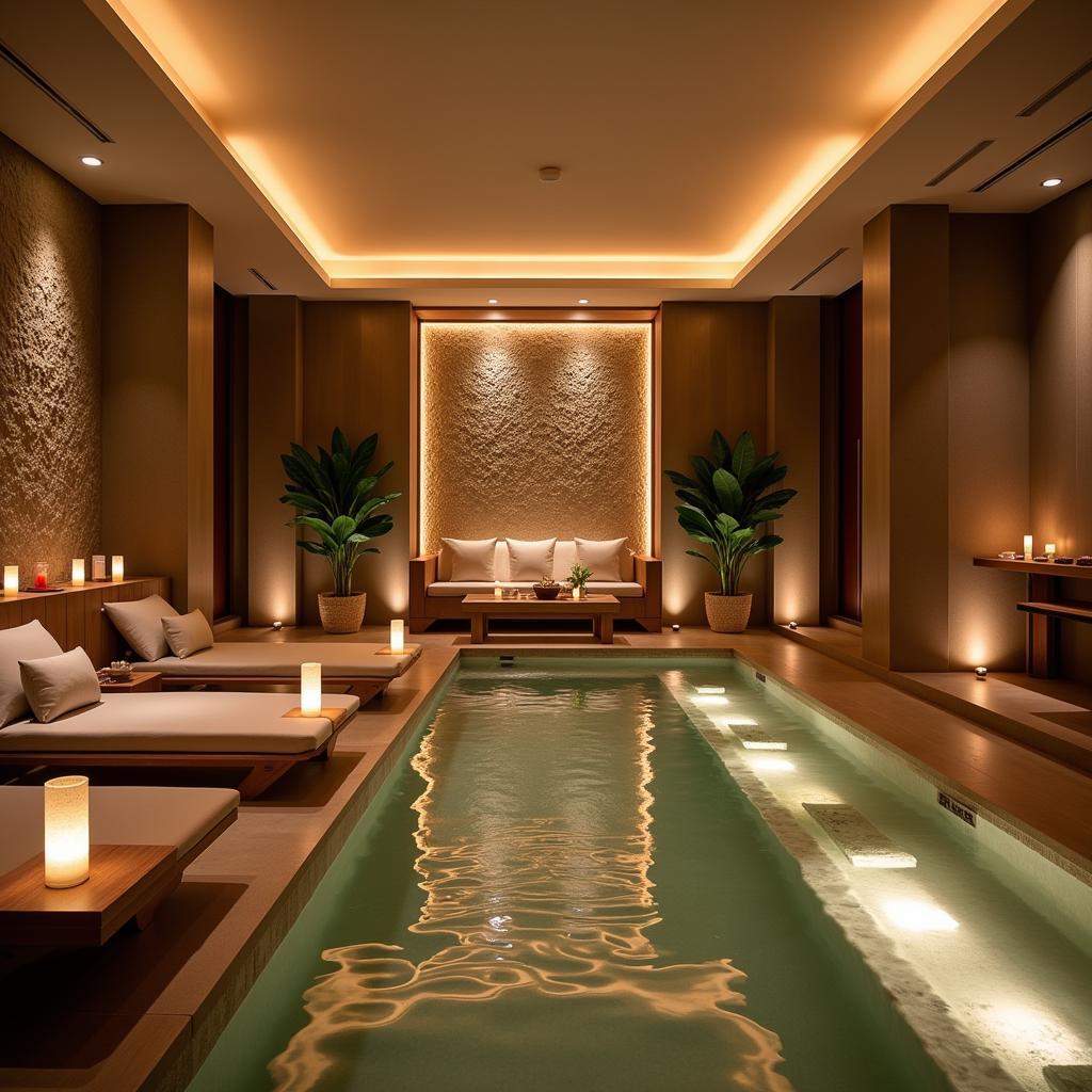 Serene and Relaxing Spa Environment in Perumbakkam