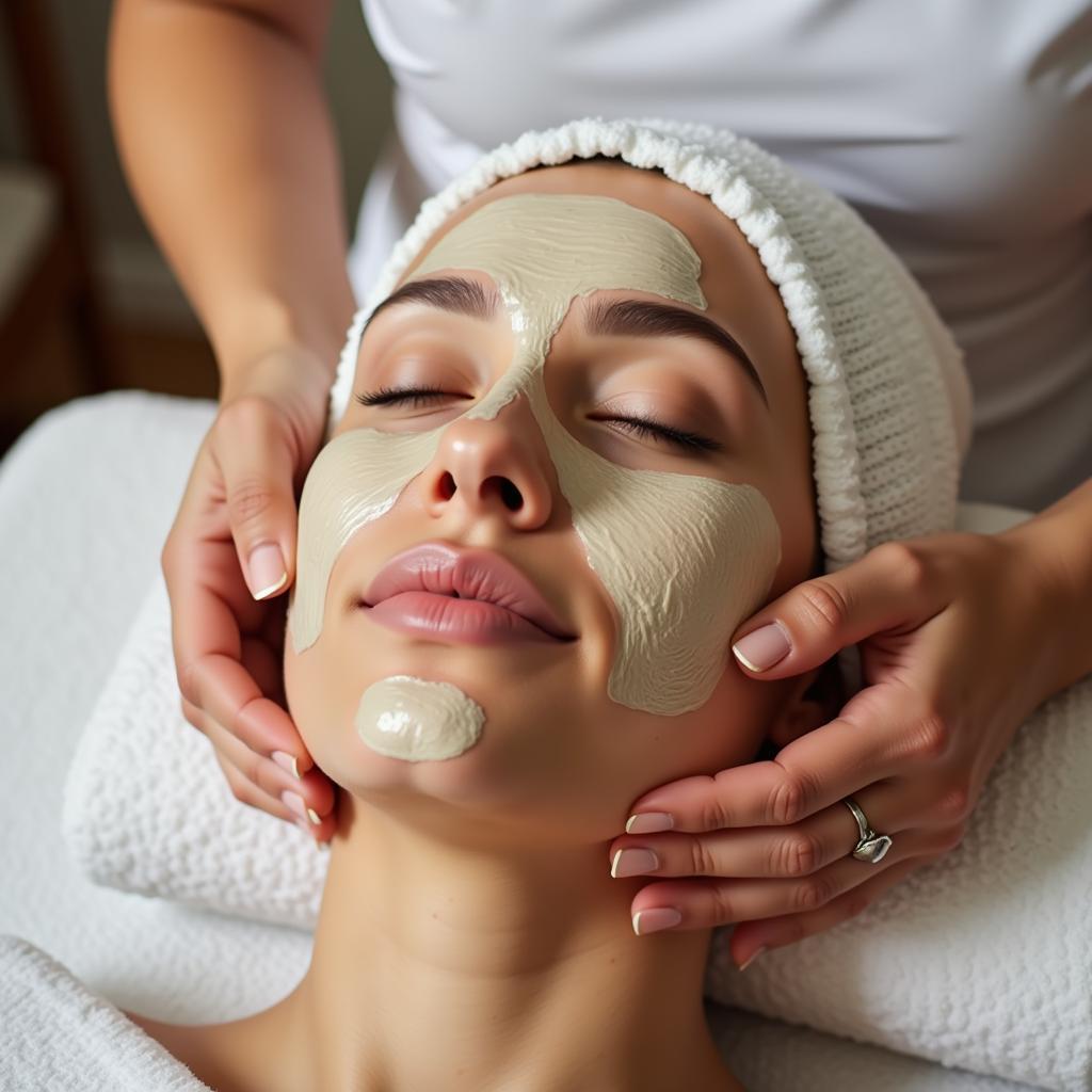 Relaxing Spa Facial Treatment