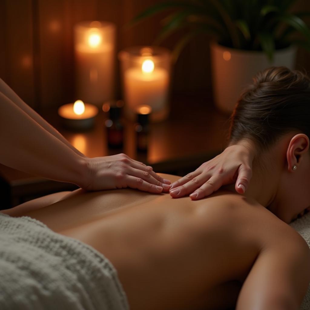 Massage Therapy at a Rotherham Spa