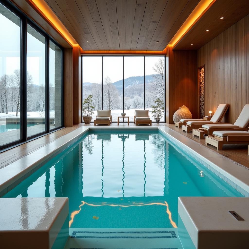 Invigorating Russian Spa Hydrotherapy Pool