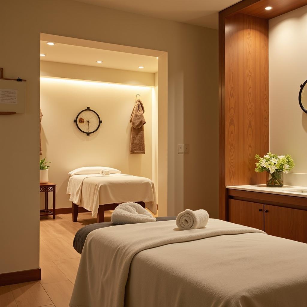 Luxurious Spa Treatment Room at Sands Suites Resort & Spa