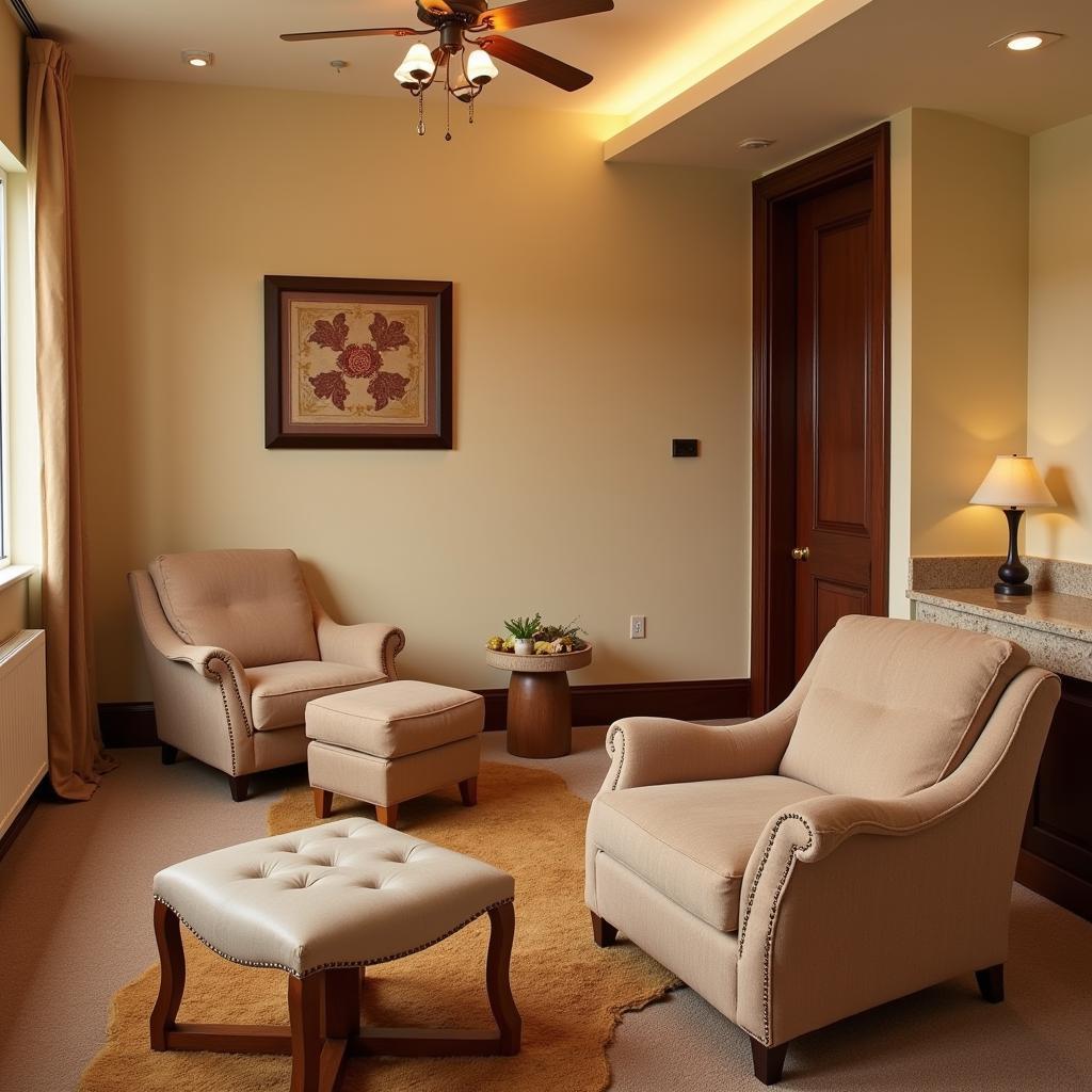 Relaxation Area at Sawadika Spa Delhi