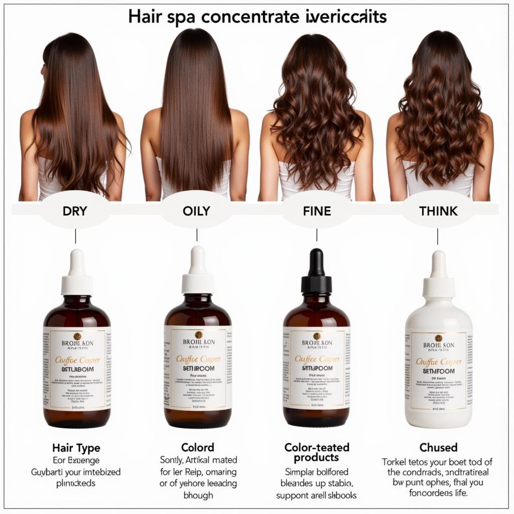 Choosing the perfect hair spa concentrate for your hair type and concerns