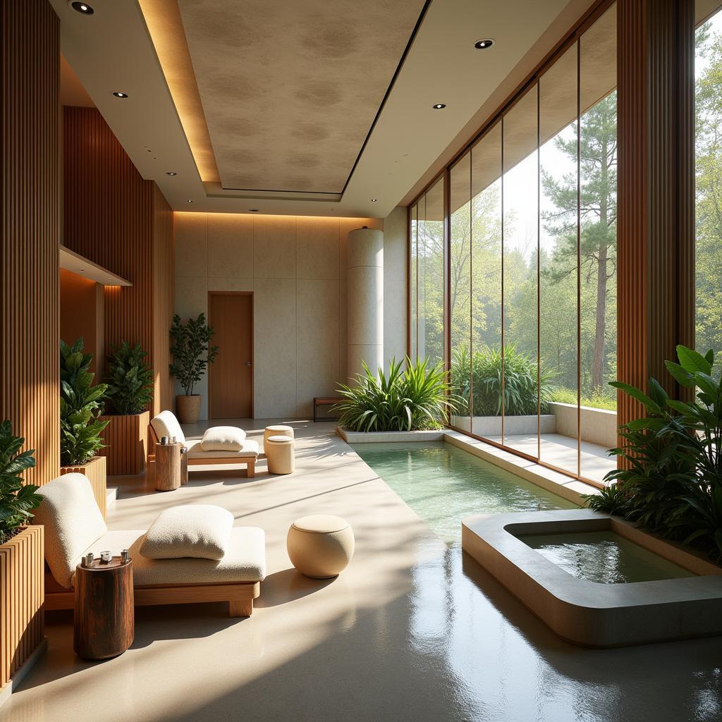 Serene Spa Interior Design