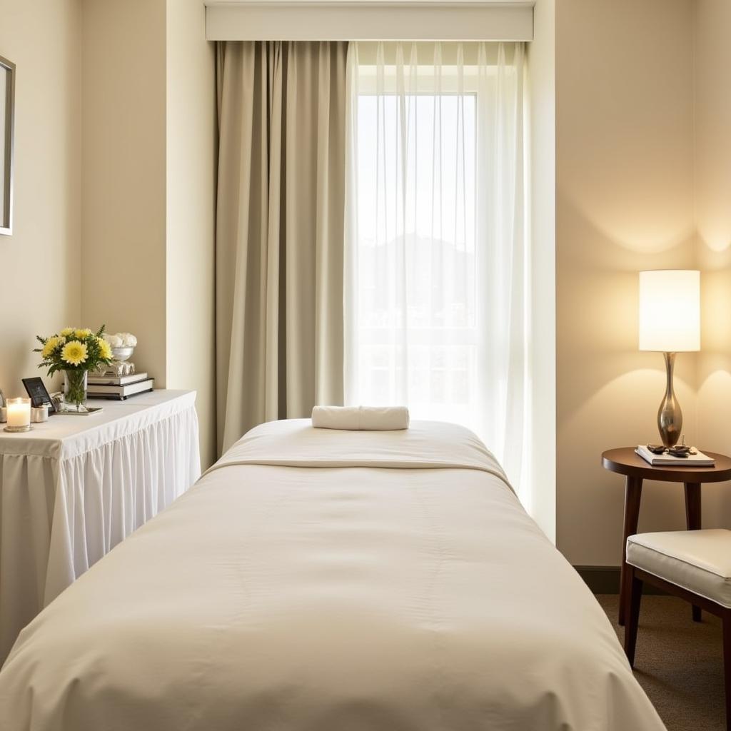 Relaxing Spa Treatment Room at Sheraton Melbourne