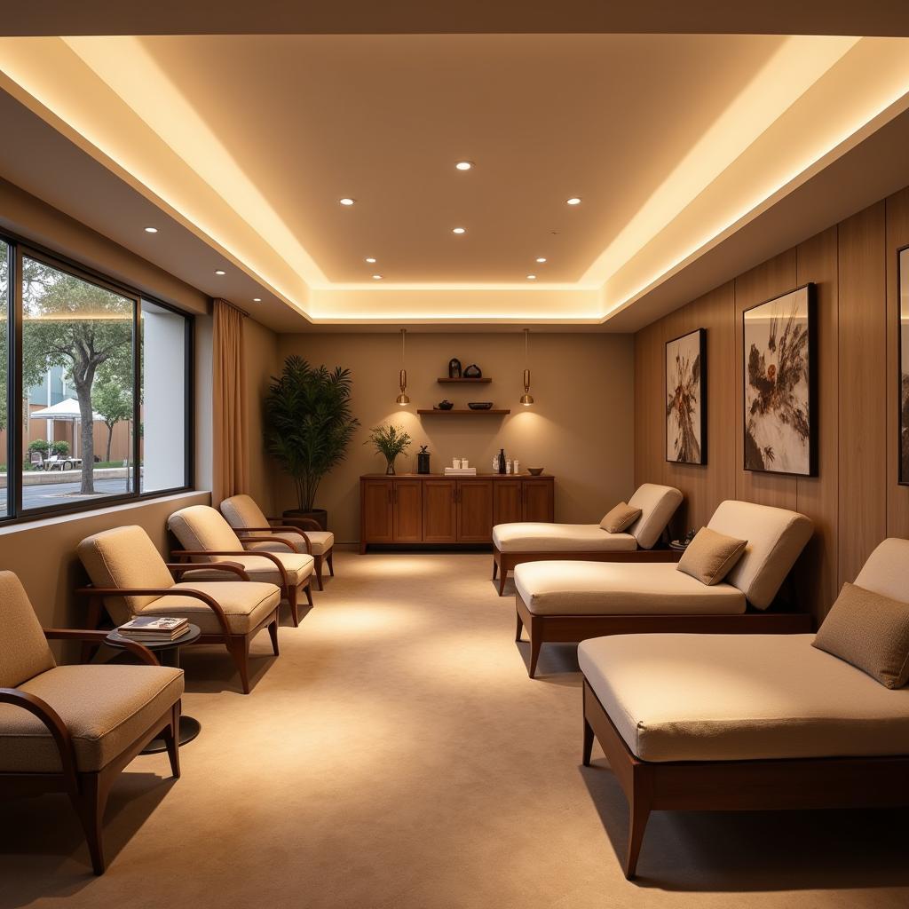 Tranquil Relaxation Room at a Signora Spa