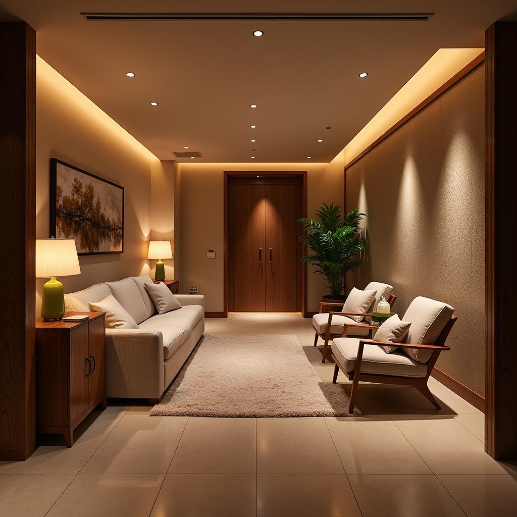 Sloan LED Spa Lighting in Relaxation Area