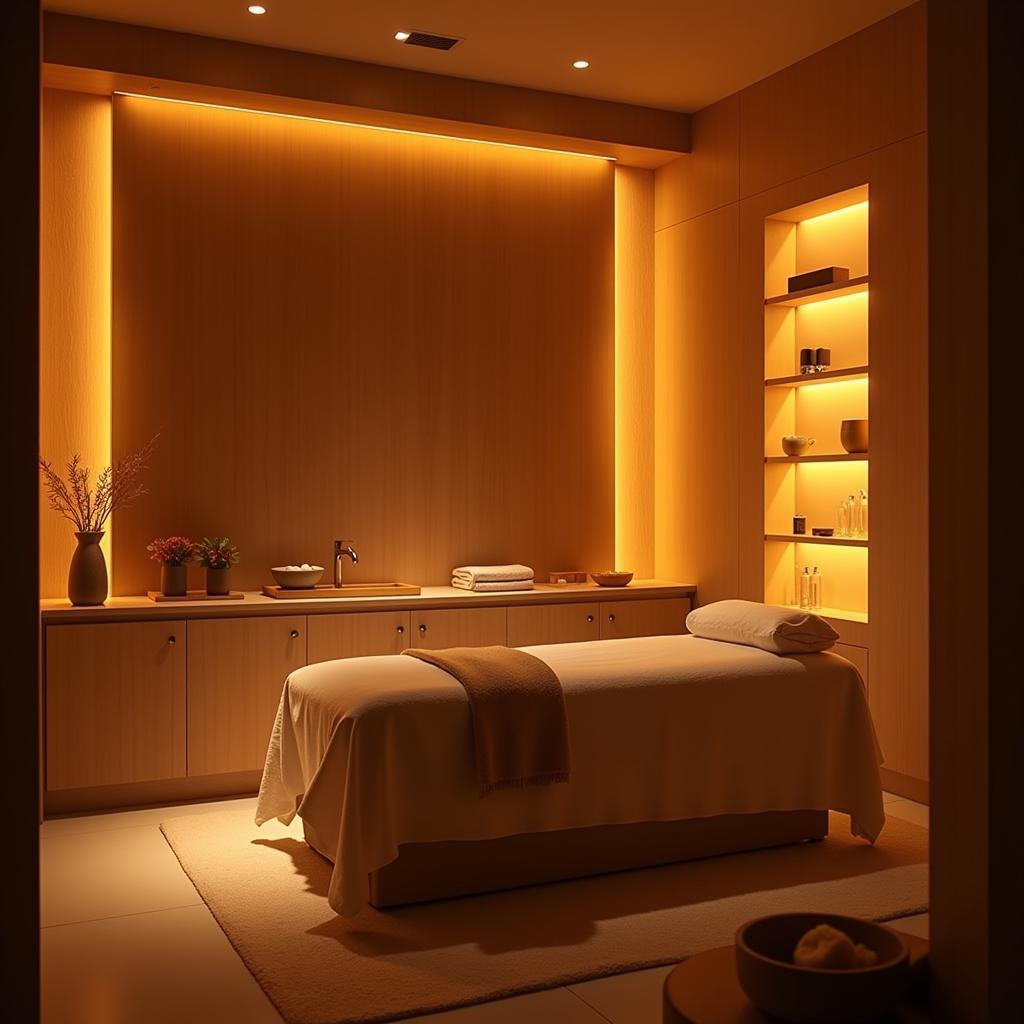 Sloan LED Spa Lighting in Treatment Room