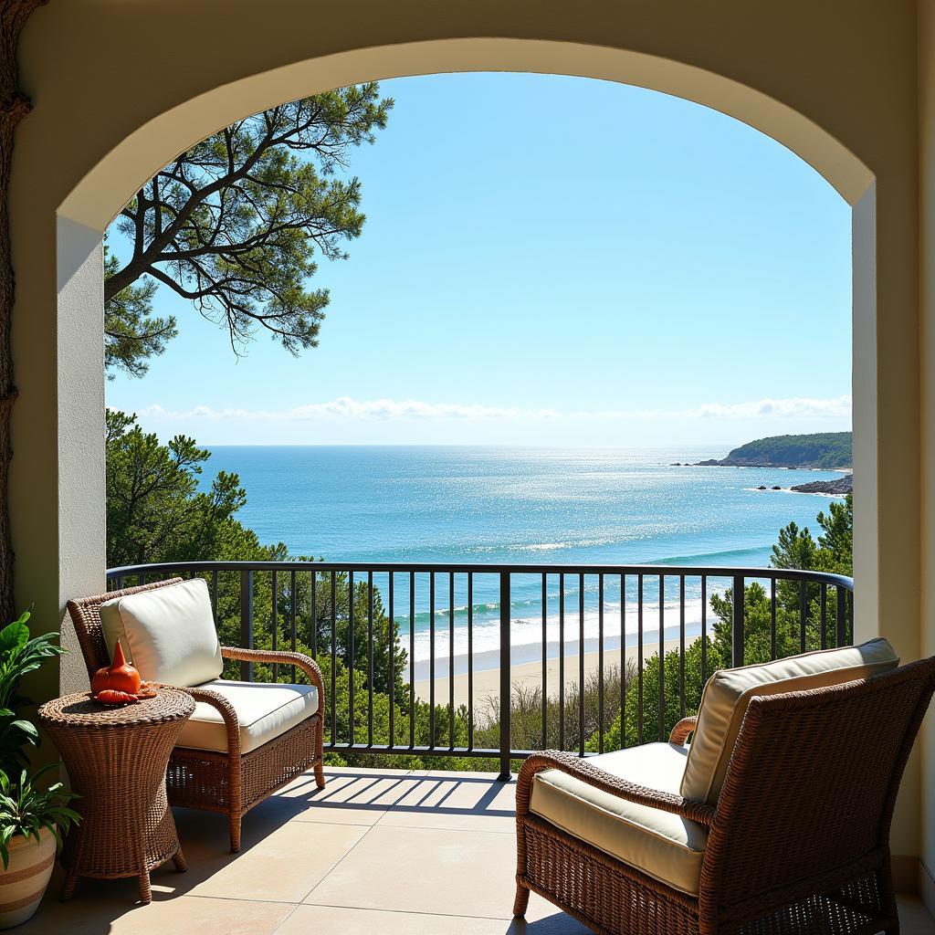 Oceanfront View at a South Carolina Resort Spa