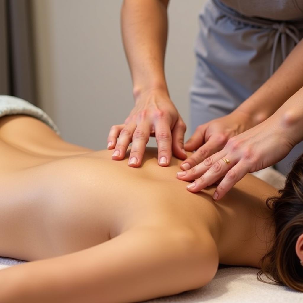 Spa Axial Massage Techniques