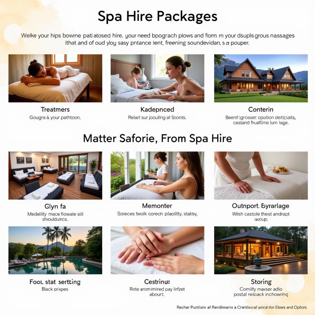 Spa Hire Packages for Every Occasion