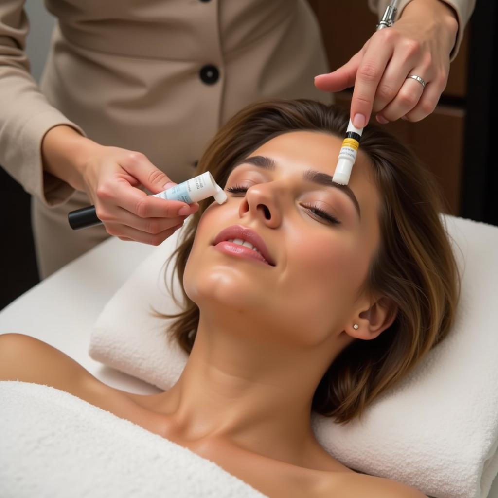 Facial Treatment at a Motera Spa