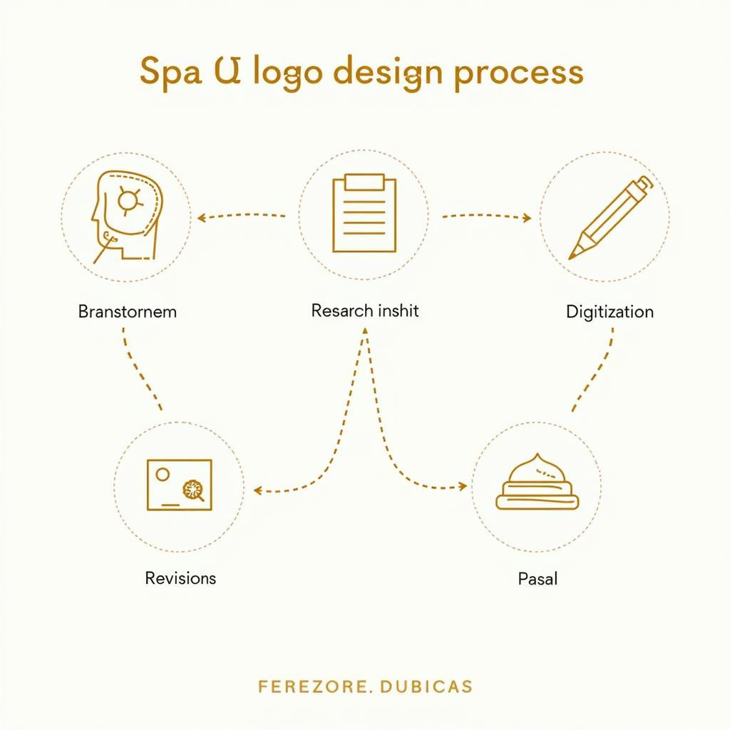 The Spa Logo Design Process