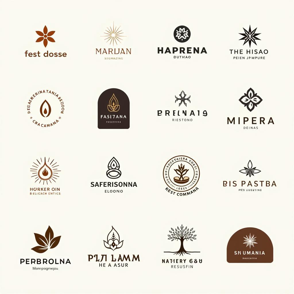 Examples of Effective Spa Logos