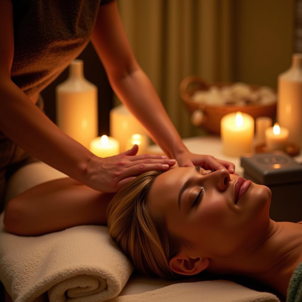 Spa Relaxation with Aromatherapy Massage