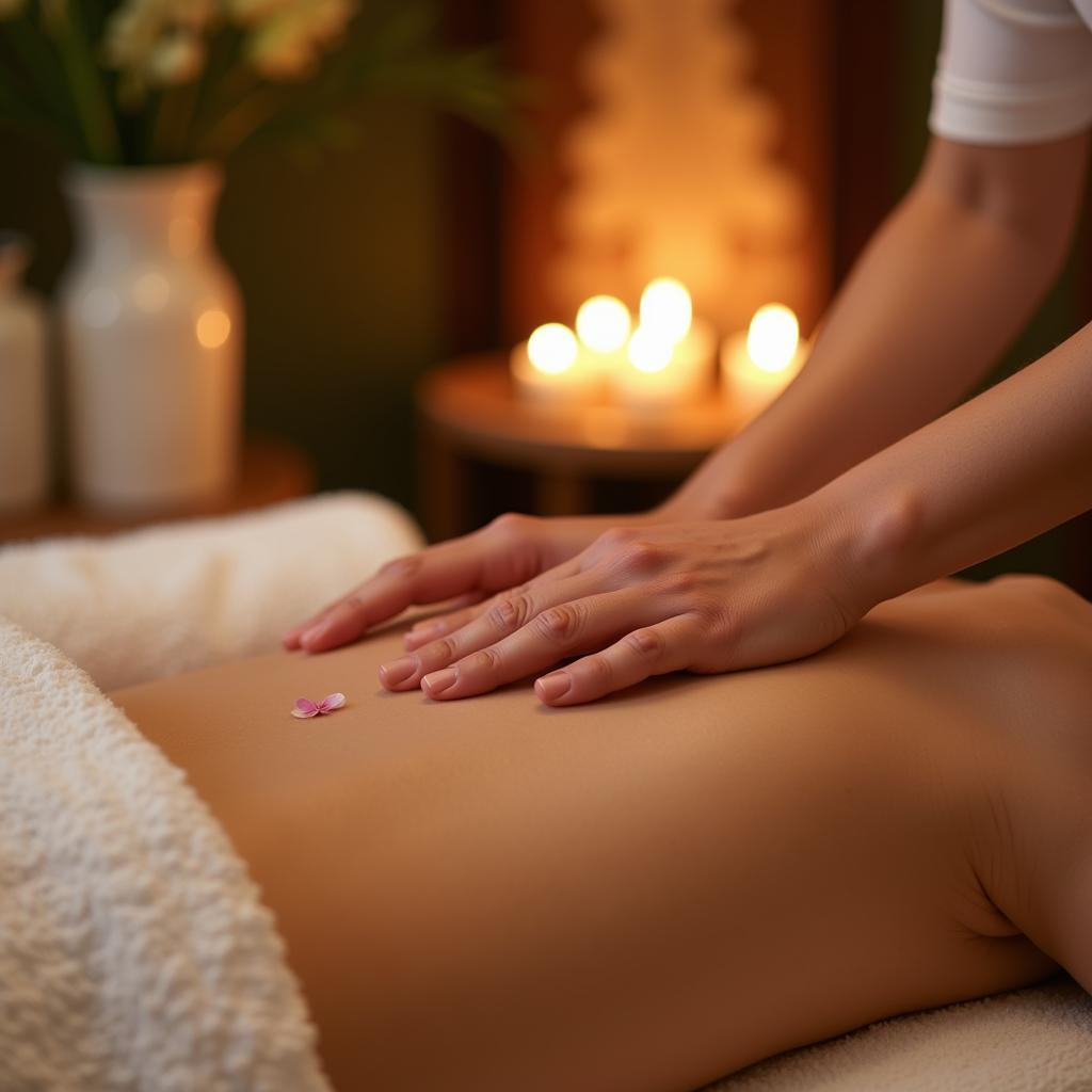 Spa Treatment with Aromatherapy and Massage