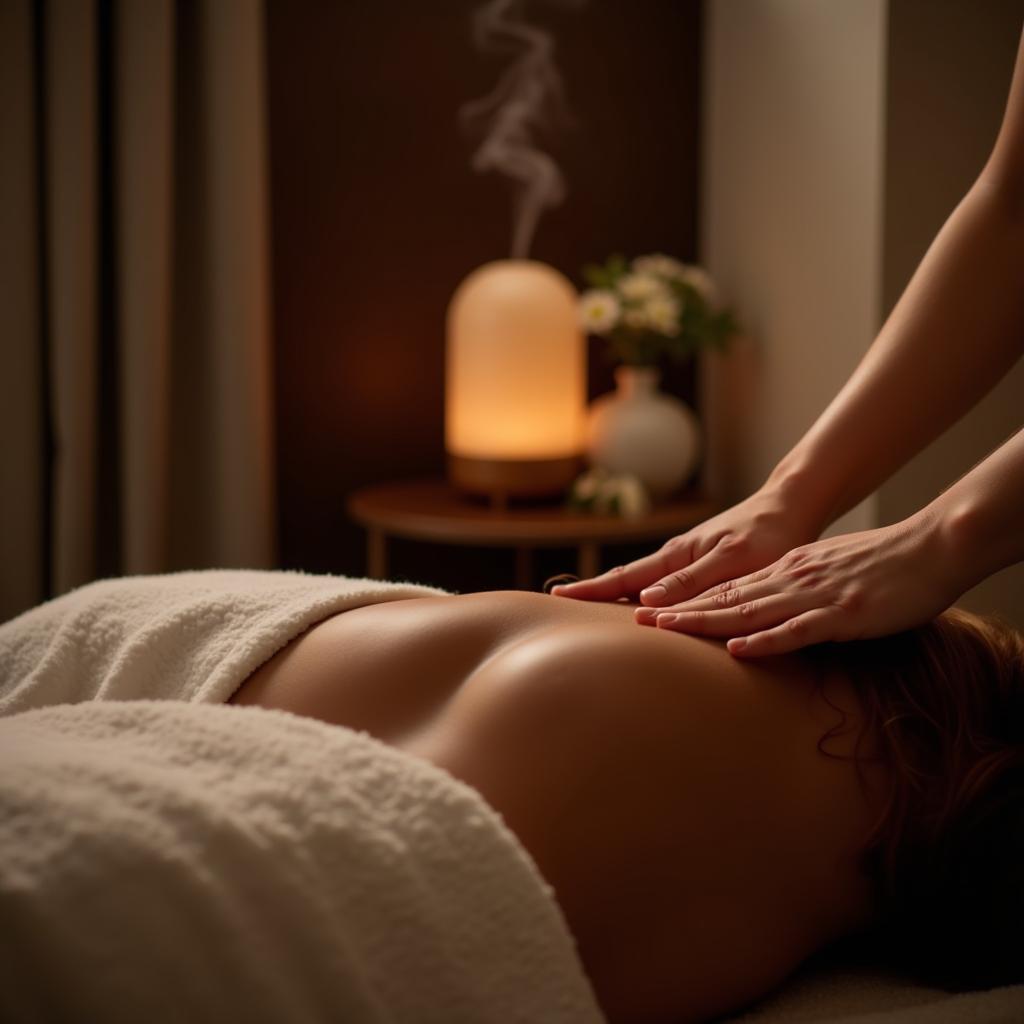 Spa Treatment with Essential Oils and Music