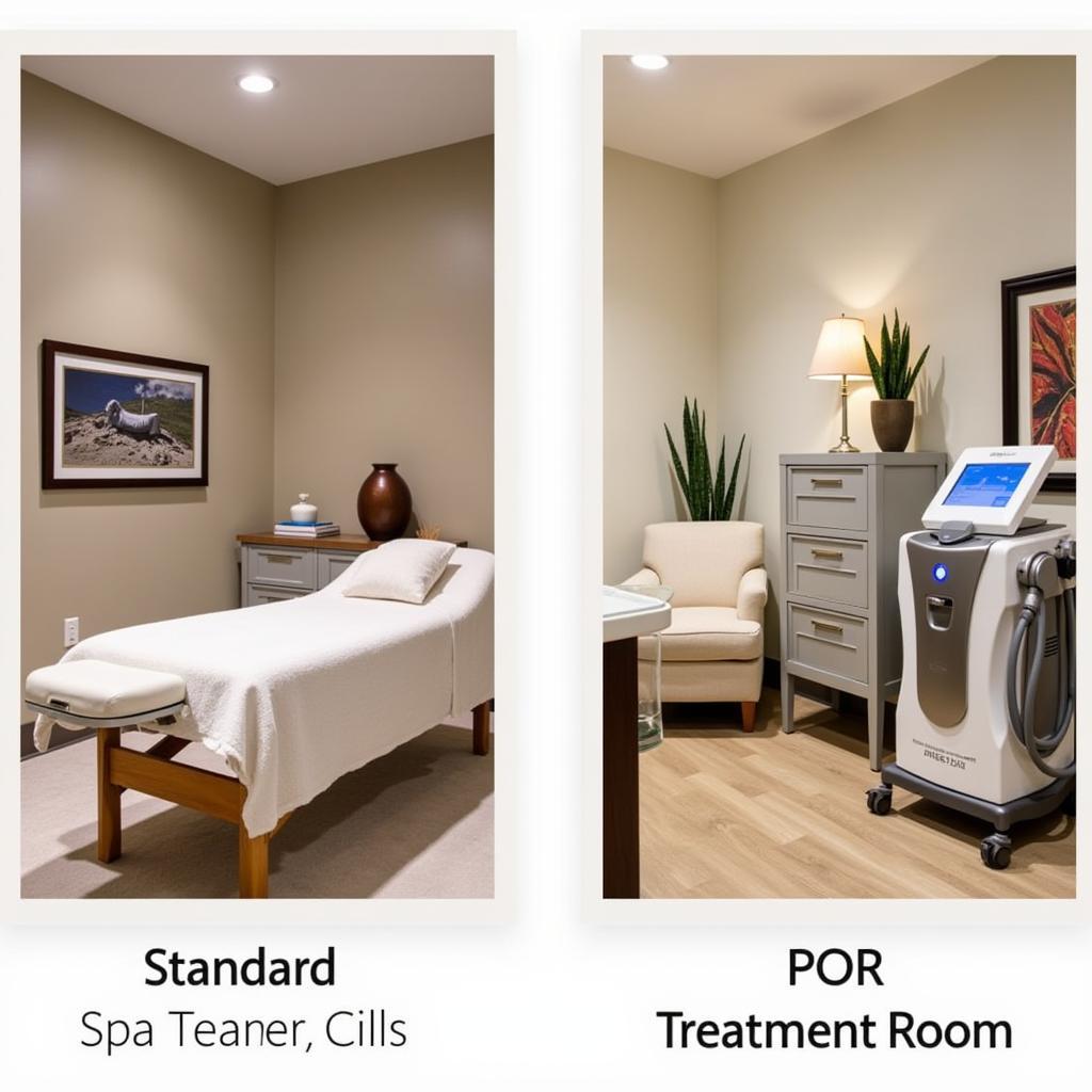 Spa vs. POR Treatment Room