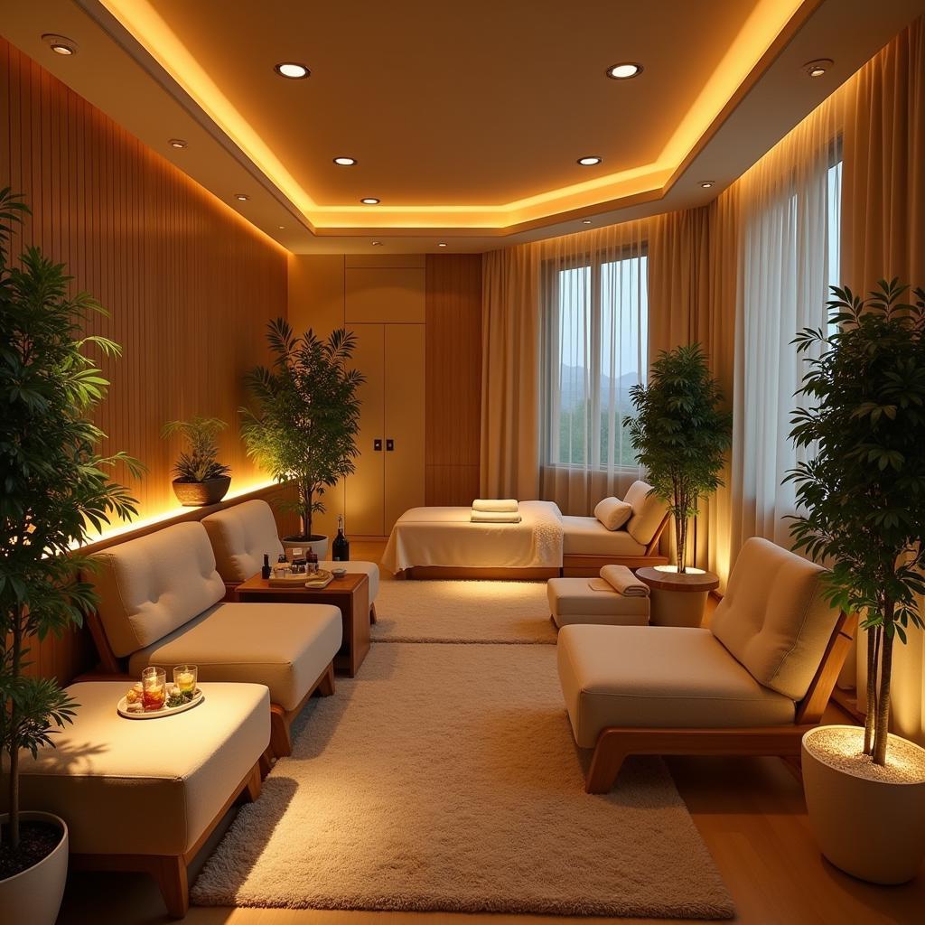 Sparsha Spa Relaxation Room