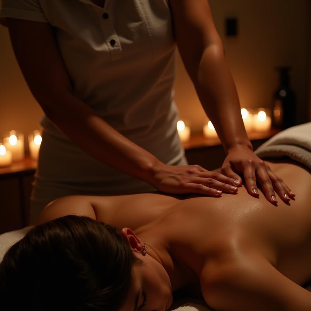 Relaxing Spa Treatment at a Splendid Resort