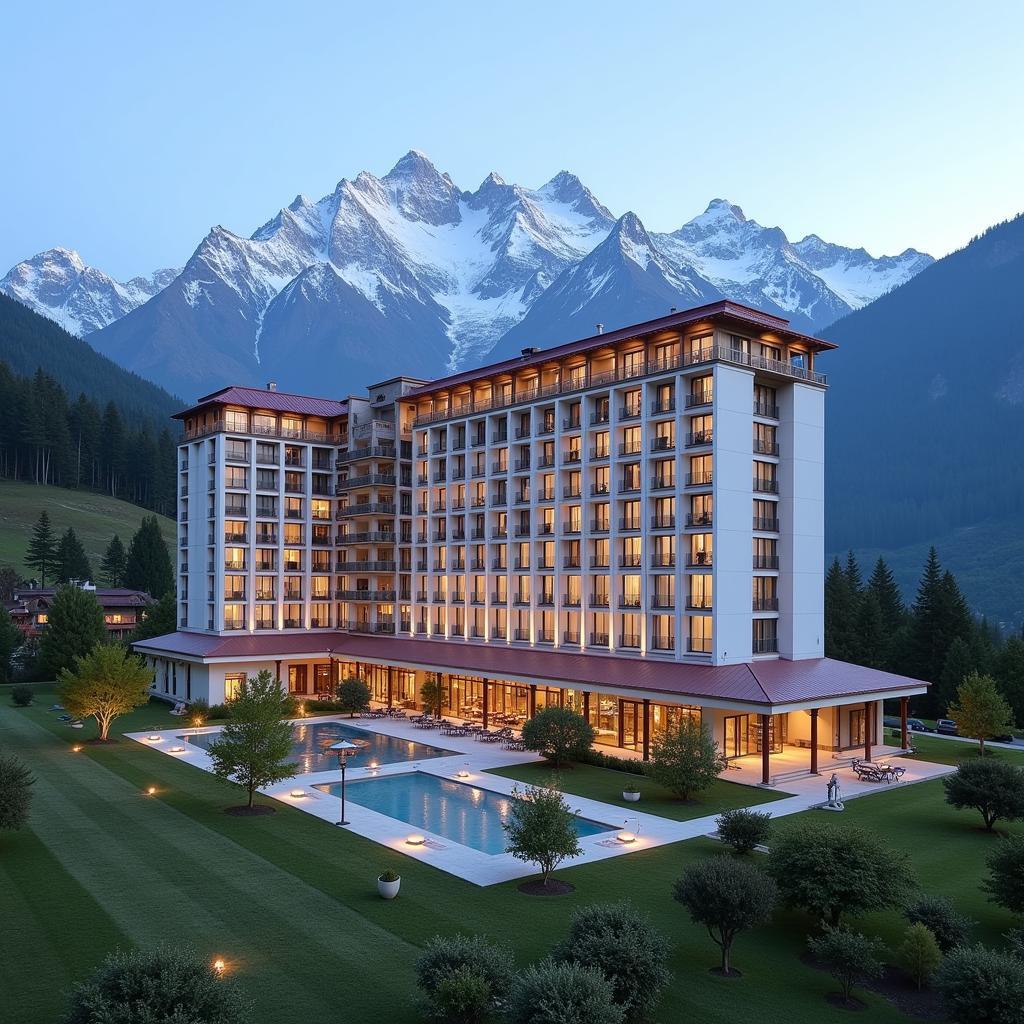 Summit Hermon Hotel Exterior with Mountain View