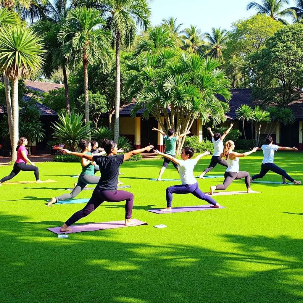 Taj Bekal Resort & Spa Yoga Session