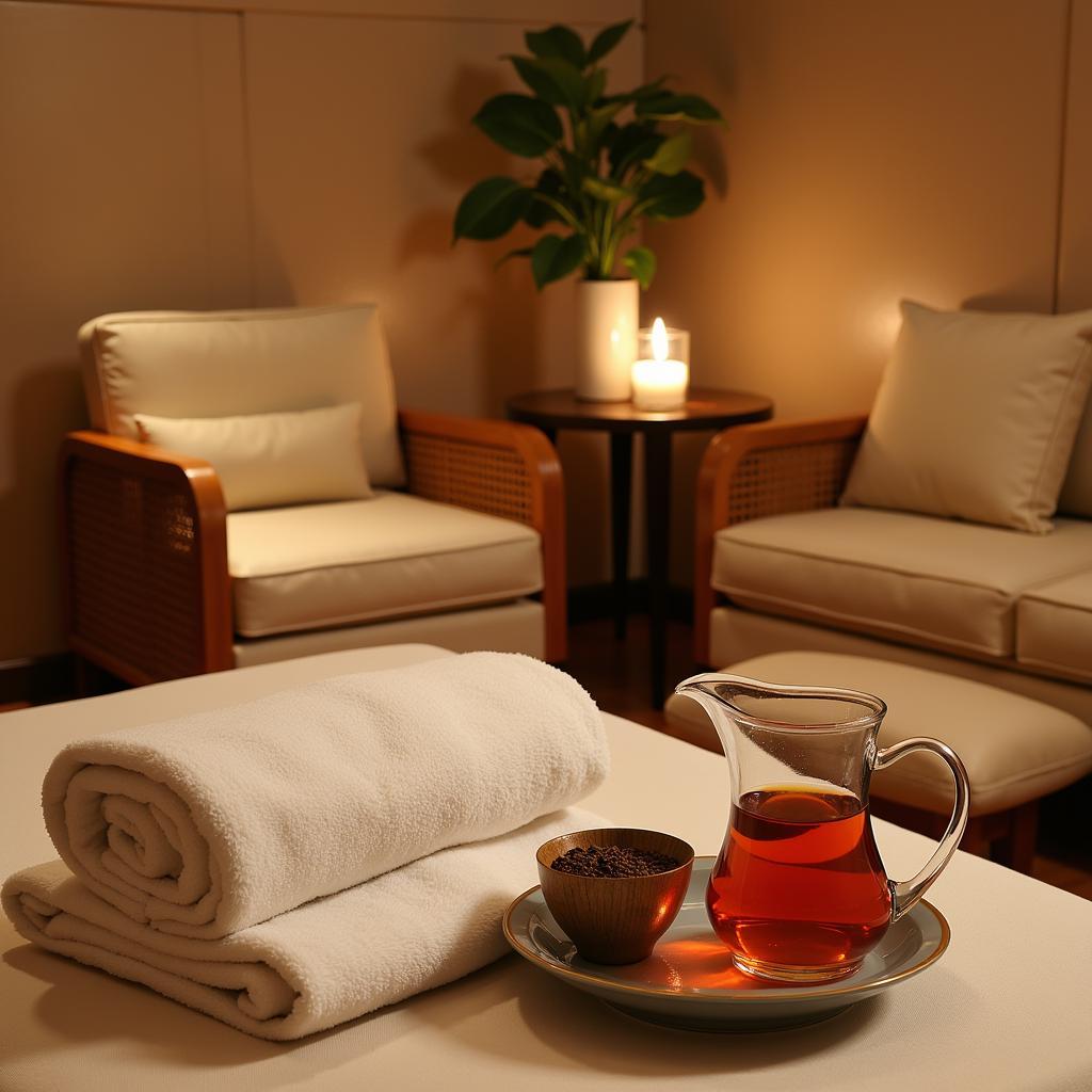 Relaxation Area at Taj Lands End Spa