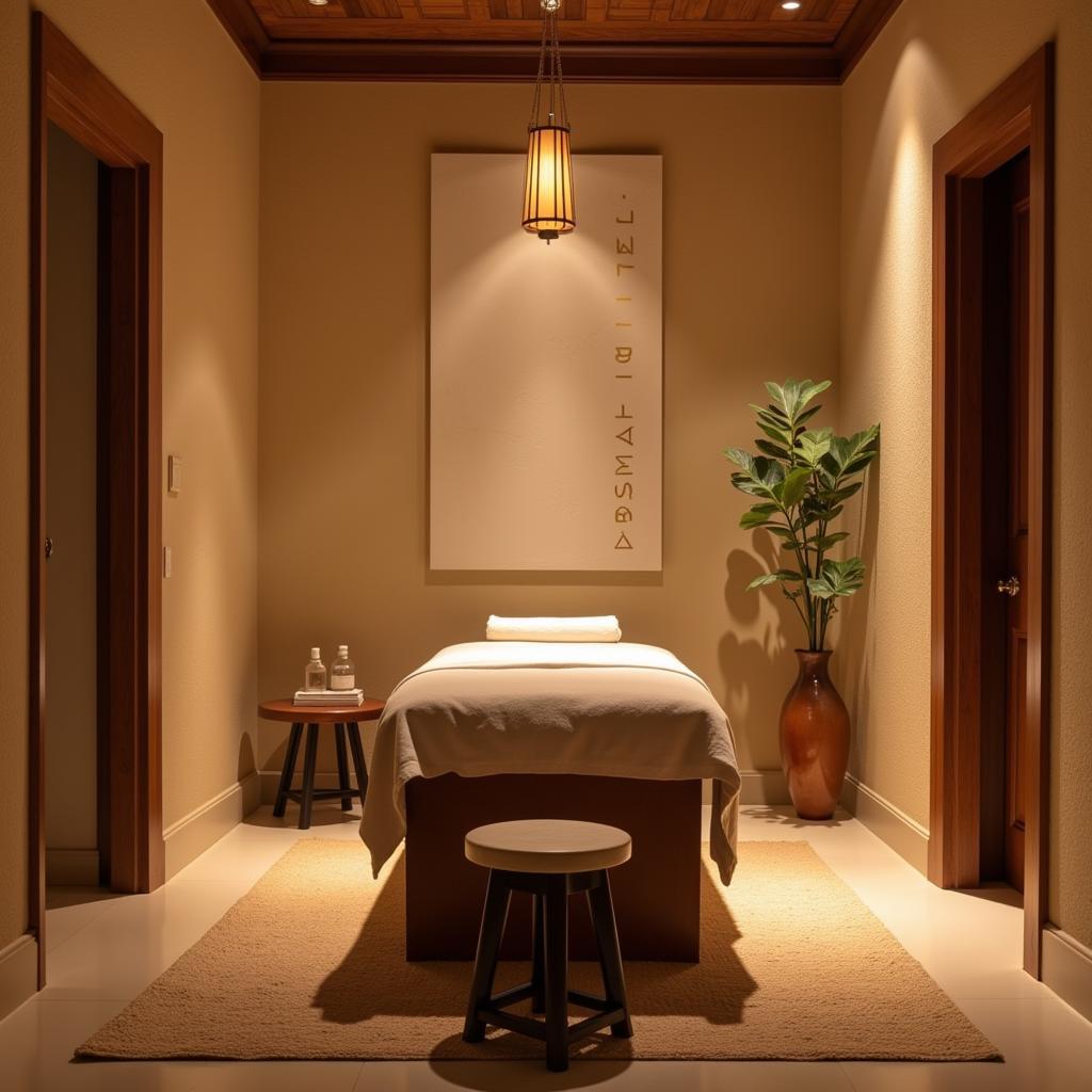 Tranquil Treatment Room at Taj Samudra Spa