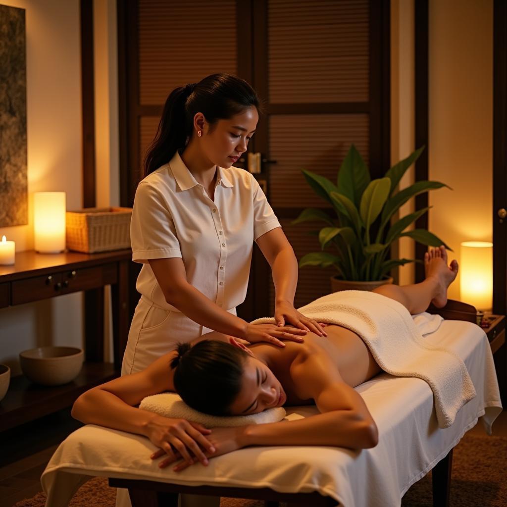 Balinese Massage at a Tanah Lot Spa