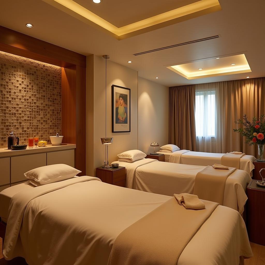 Interior of Thai Refresh Spa Ballygunge