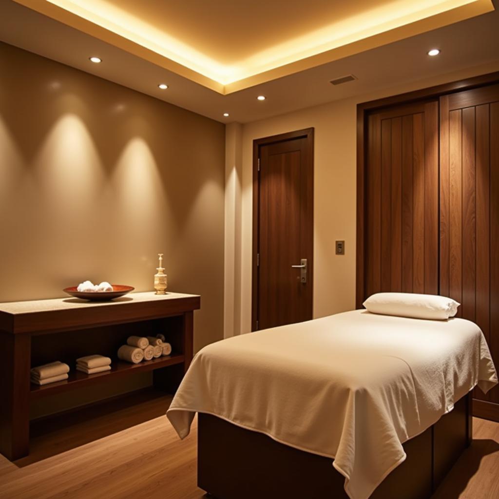 Tranquil Thai Spa Treatment Room in Pune