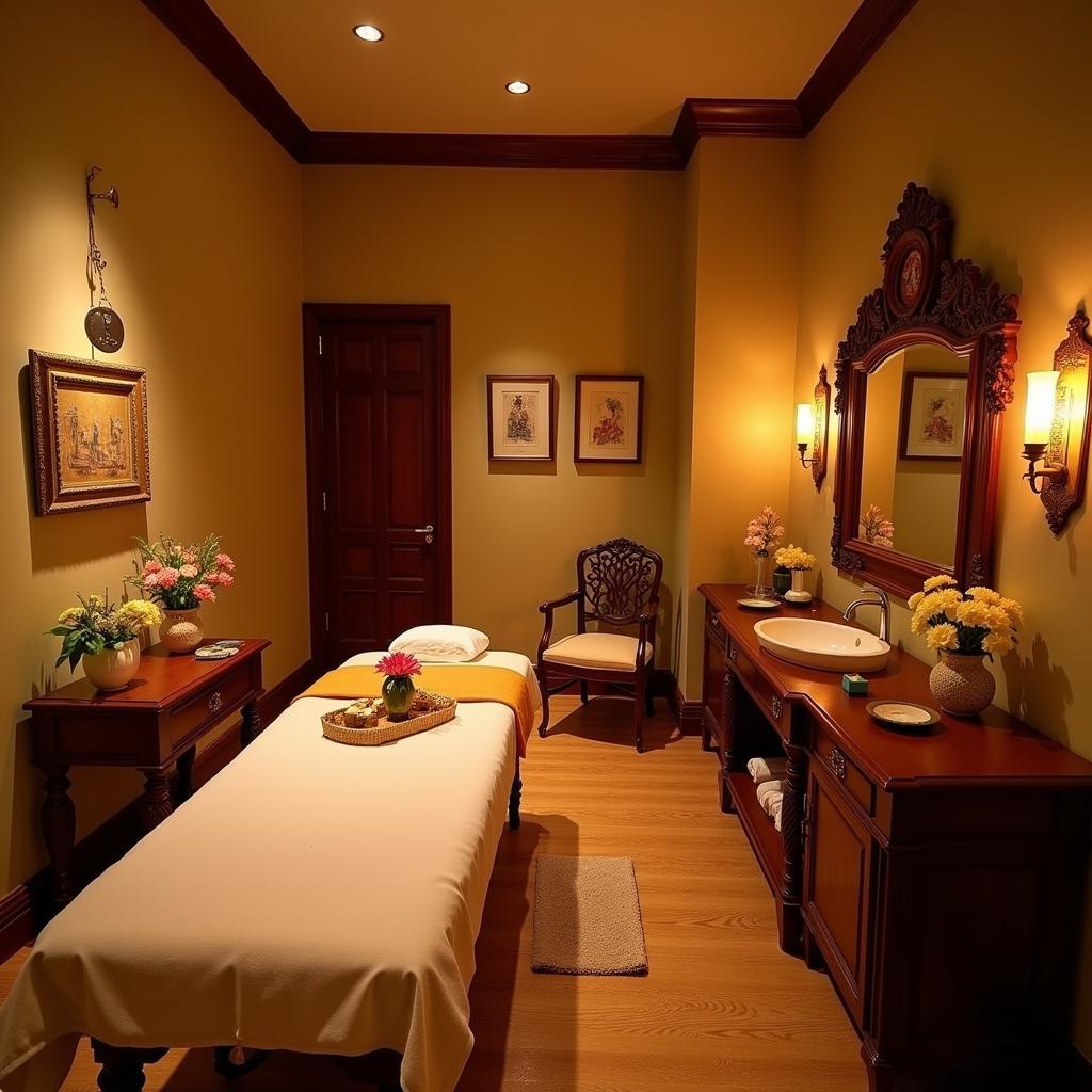 Tranquil Thai Spa Treatment Room in Allahabad