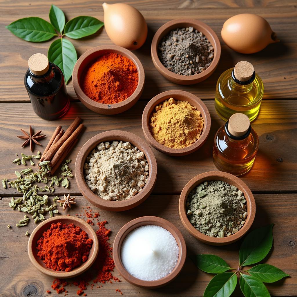 Natural Ingredients Used in Thane Daar Spa, Amroha