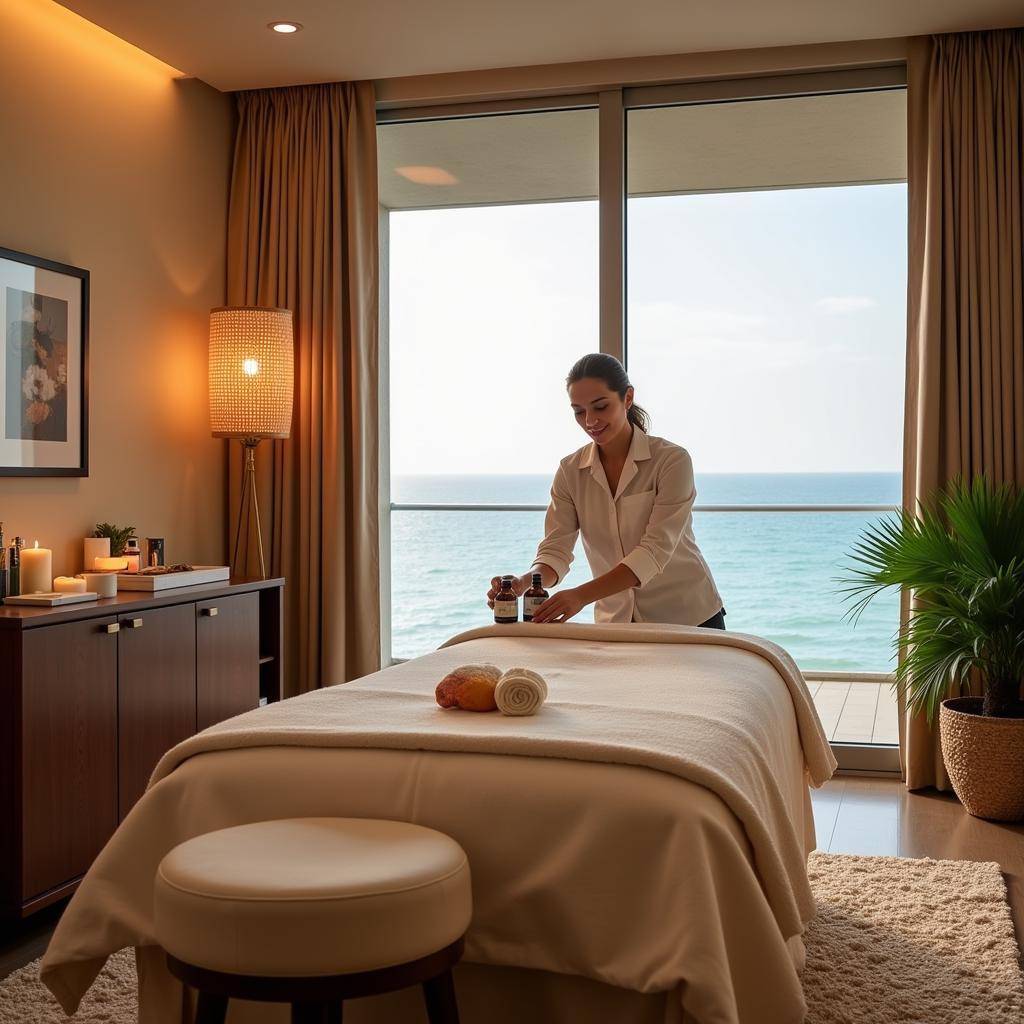 Luxurious Spa Treatments at Tideline Ocean Resort