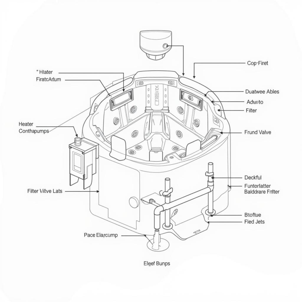 Tiger River Spa Plumbing Diagram Components