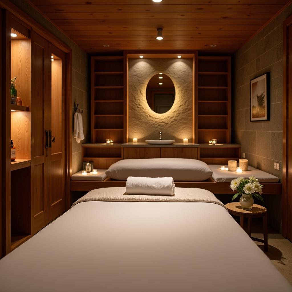 Tranquil Spa Treatment Room in Trentino