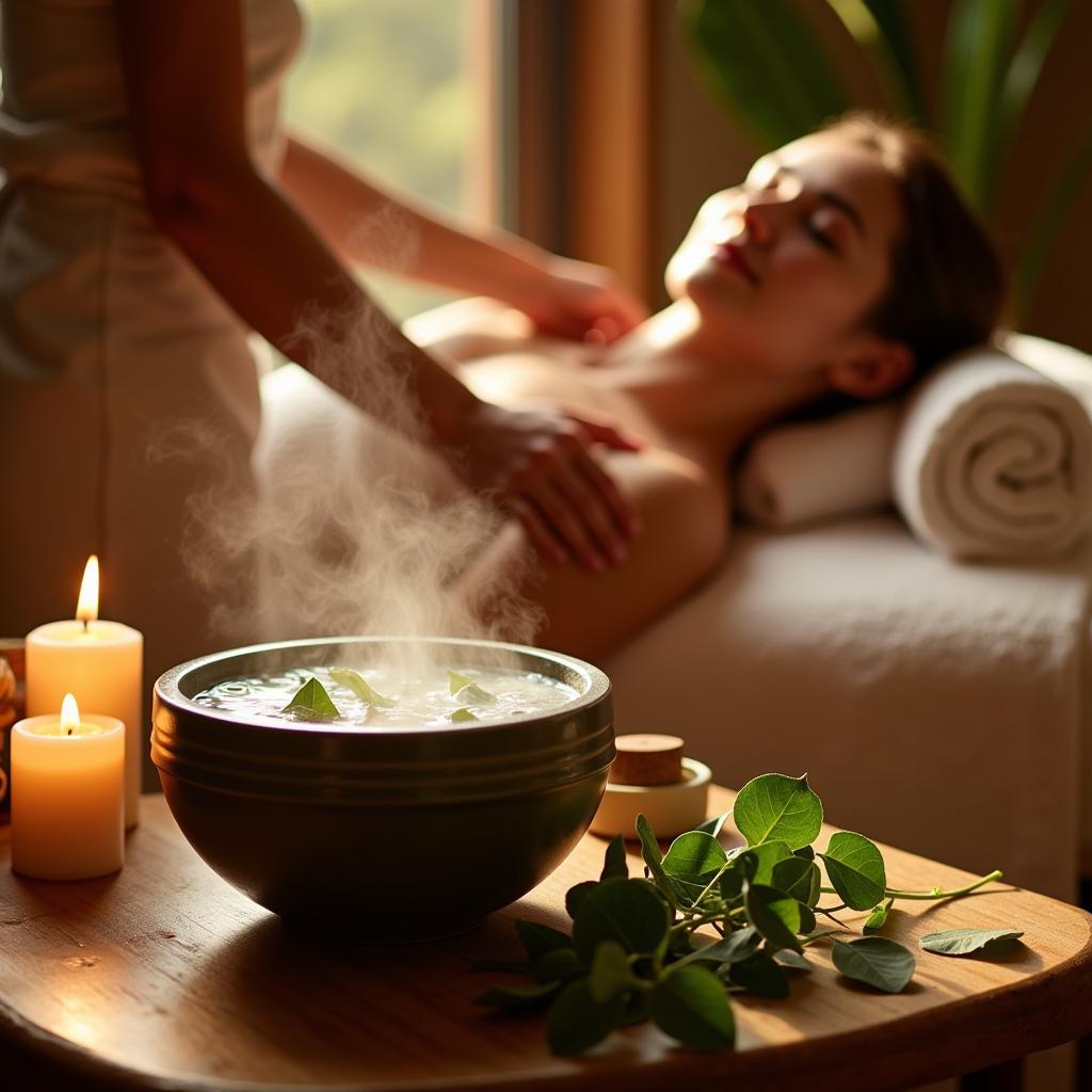 Tulsi Spa Treatment with Aromatherapy