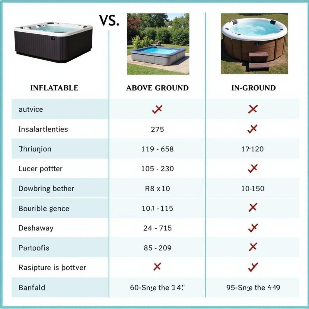 Different Types of Jacuzzi Spas