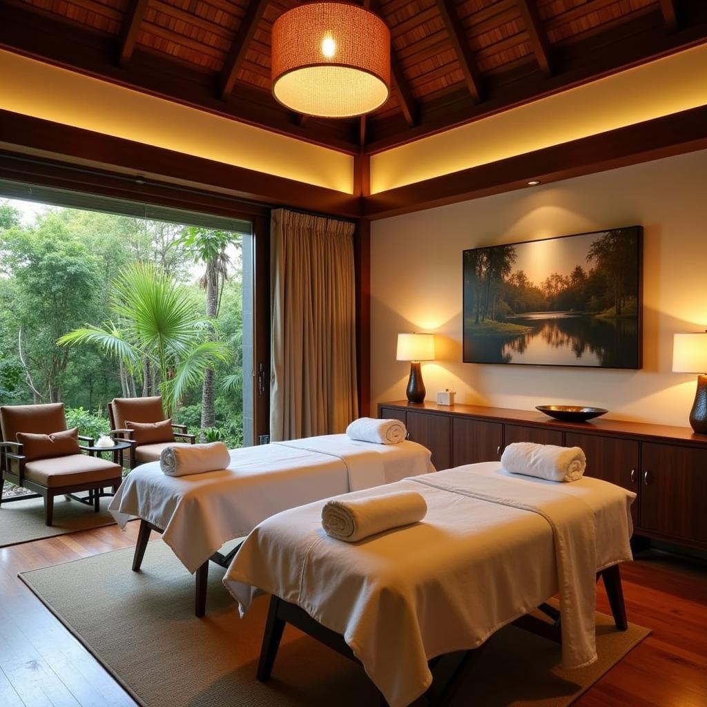 Serene Spa Treatment Room at Ubud Village Resort & Spa