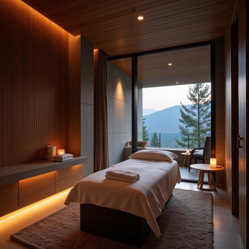 Luxurious Spa Treatment Room at Udaan Himalayan Resort & Spa