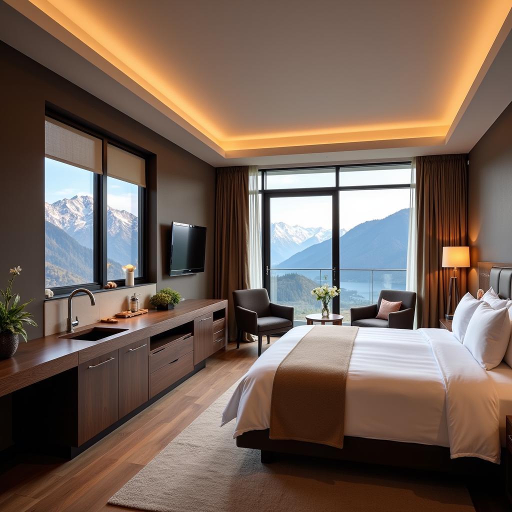 Utopia Resort and Spa Manali Luxury Suite with Himalayan View