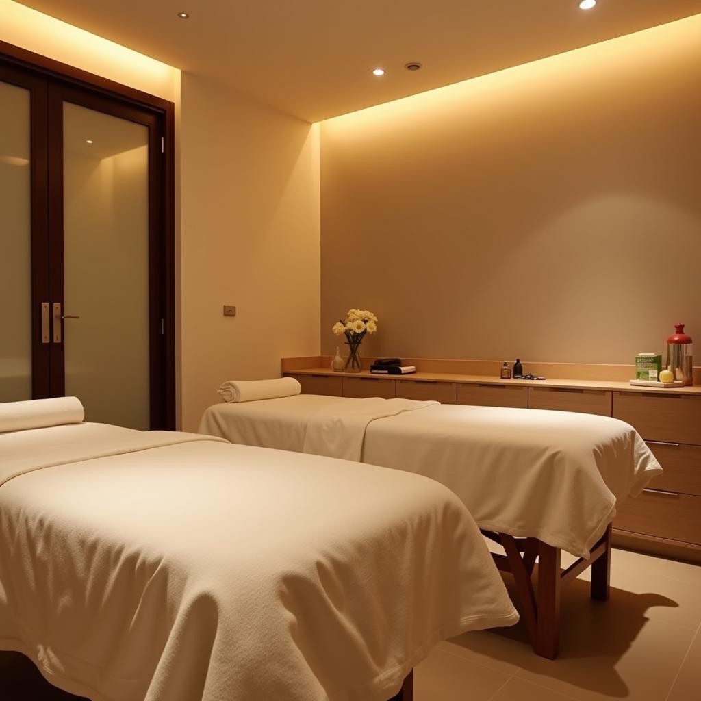 Relaxing Spa Treatment Room in Vadodara