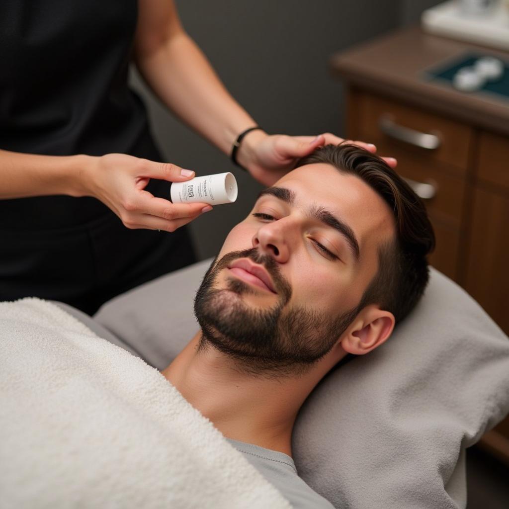 Facial Treatment at a Vegas Men's Spa