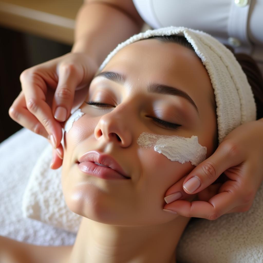 Rejuvenating Facial Treatment at a Waidhan Spa