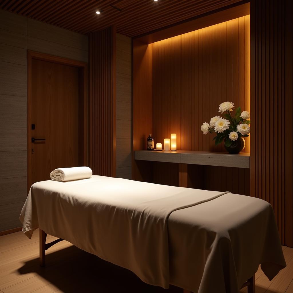 Relaxing Spa Treatment Room in Waidhan