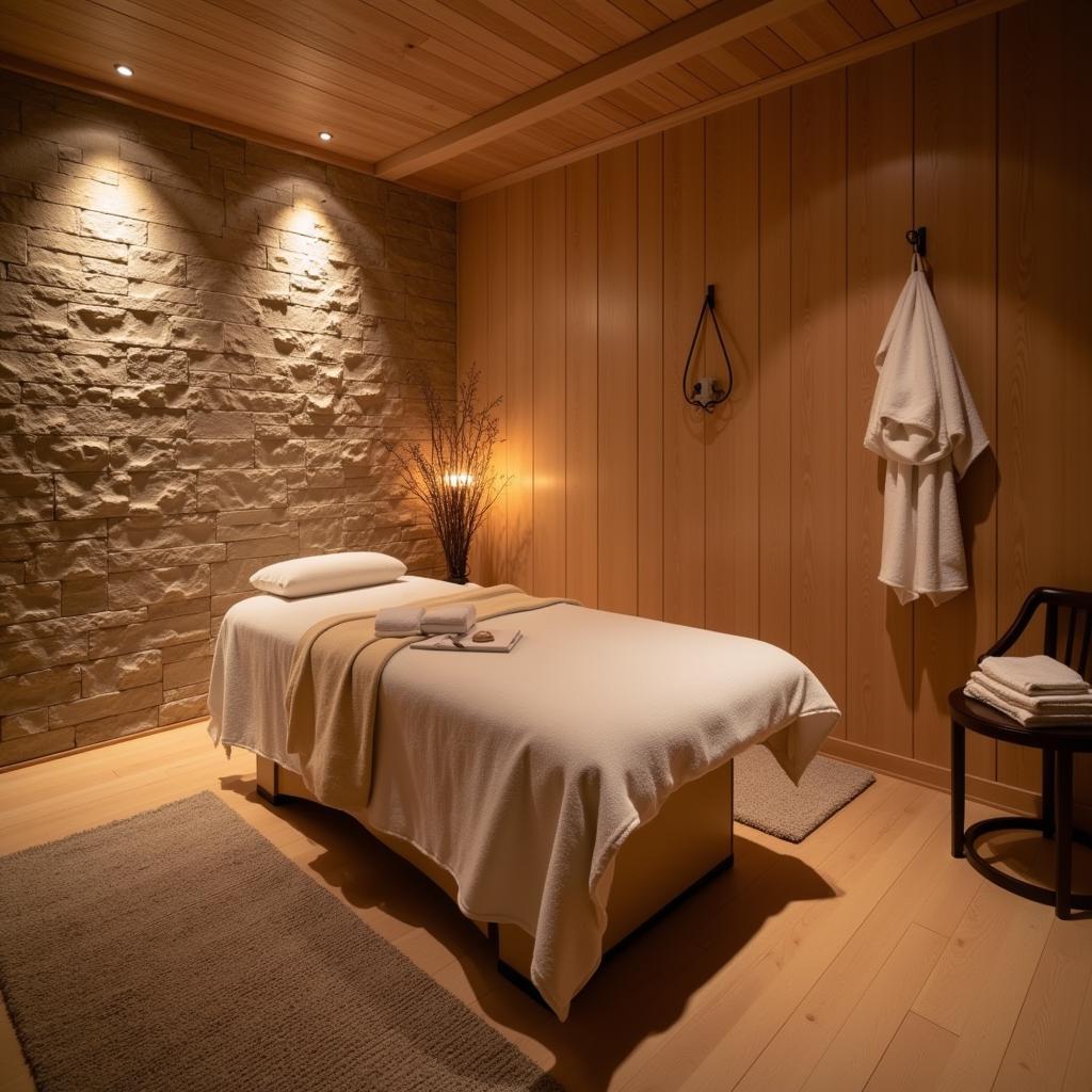 Relaxing West in Spa Treatment Room